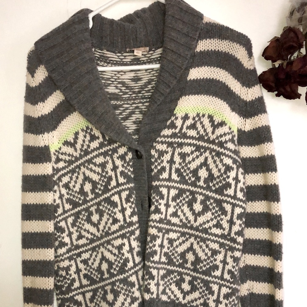 GAP HEAVY KNIT CARDIGAN SWEATER WOMEN SIZE SMALL